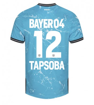 Bayer Leverkusen Edmond Tapsoba #12 Tredje trøje 2023-24 Kort ærmer